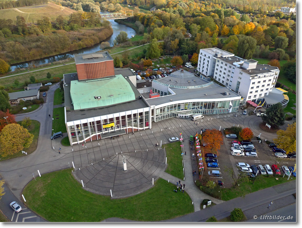 Luftbild 2 Hilpert-Theater, L&uuml;nen 