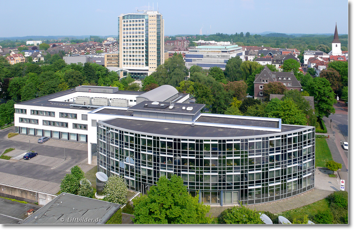 Luftbild 2 Sparkasse L&uuml;nen 